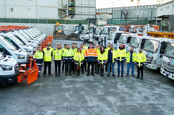 Beşiktaş’ta olumsuz hava koşullarına karşı hazırlıklar tamamlandı
