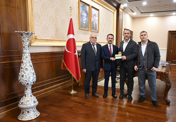 Kocaeli Korganlılar Derneği’nden Vali Aktaş’a ziyaret