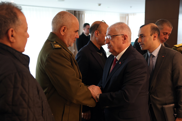 Libyalı askeri yetkililer ve şehitlerin aileleri Ankara’ya geldi