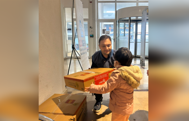 LÖSEV Mutlu Et paketlerini ulaştırmaya Tekirdağ’da devam ediyor