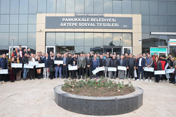 Pamukkale Belediyesi’nden amatör spor kulüplerine destek