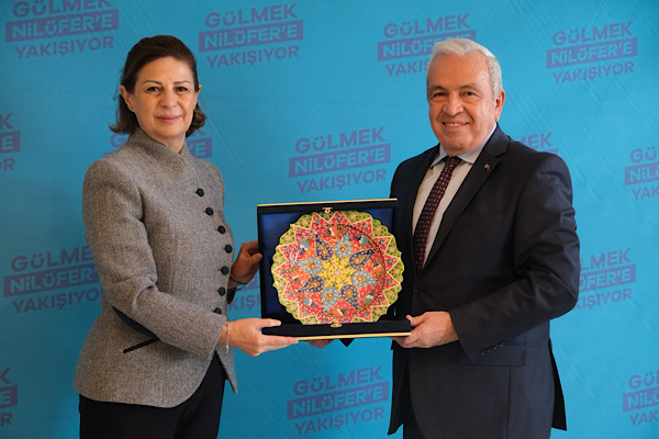 Başkan Ünlüce, Özdemir’i makamında ziyaret etti