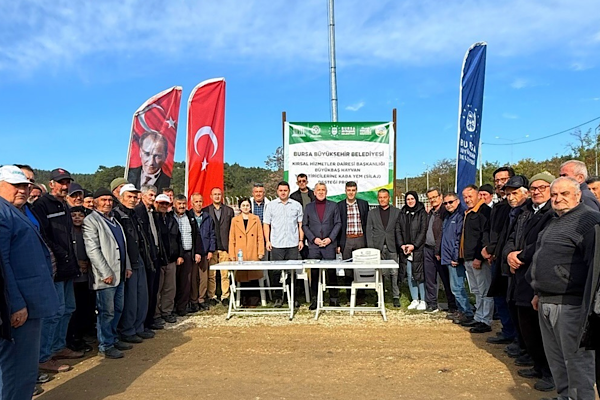 Harmancık’ta projeler devam ediyor