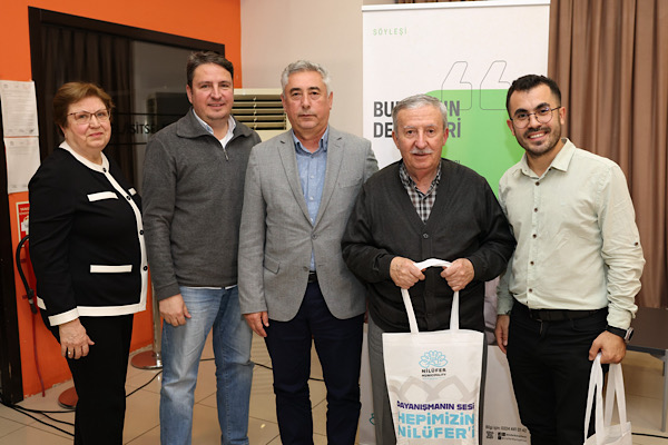 Nilüfer’de “Bursa’nın Değerleri” söyleşisi gerçekleştirildi