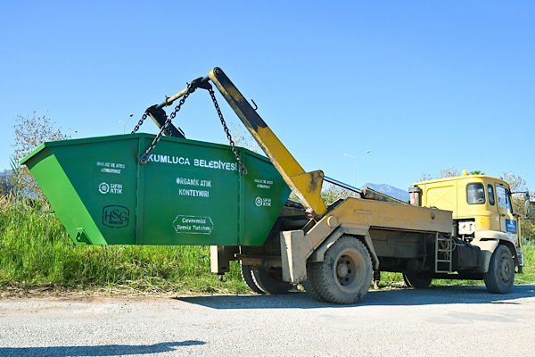 Kumluca’da atık toplama kapasitesi artırıldı