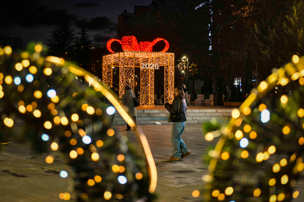 Kızılay Meydanı’nda yeni yıl coşkusu