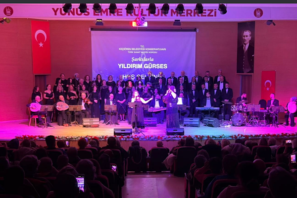 Keçiören’de Gürses anısına konser düzenlendi