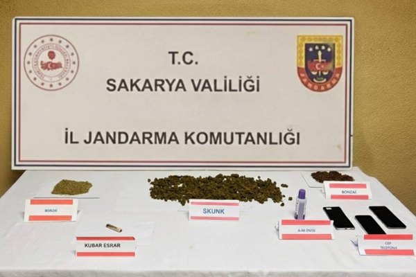 Sakarya’da uyuşturucu operasyonu