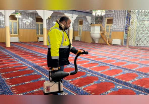 Karabük’te Regaip Kandili dolayısıyla ibaethanelerde çalışma gerçekleştirildi