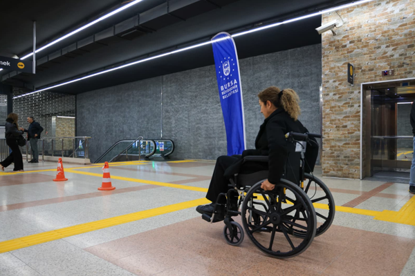 Büyükşehir’den empati parkuru