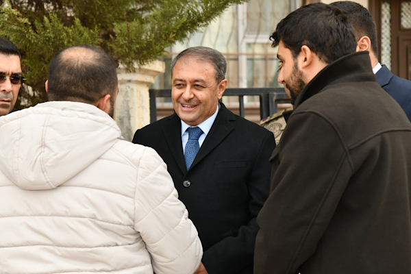 Vali Şıldak Viranşehir’de incelemeler yaptı