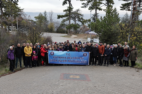 Kütahya’da doğa yürüyüşü etkinliği düzenlendi