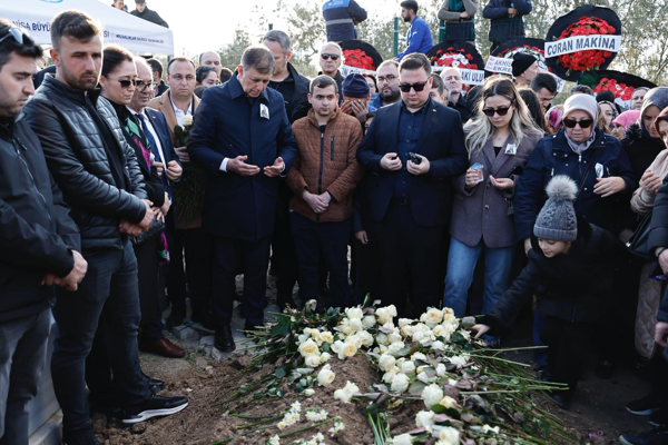 Başkan Tugay, Gülşah Durbay’ın cenaze törenine katıldı
