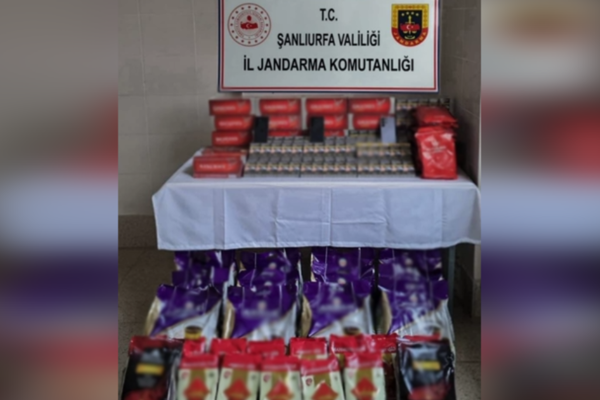 Şanlıurfa’da kaçak ürün operasyonu