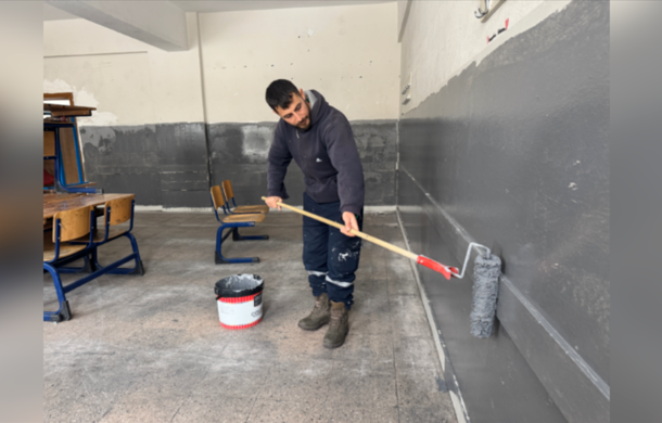 Büyükşehir, Arif Molu Mesleki ve Teknik Anadolu Lisesi’nde çalışma gerçekleştirdi