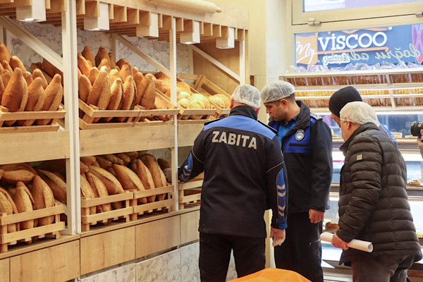 Yalova’da fırın ve unlu mamul işletmelerine denetim yapıldı