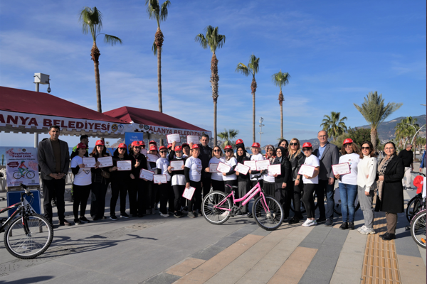 “Hayallerine Pedal Çevir” projesinde sertifika töreni gerçekleşti