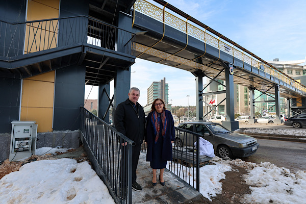 Gaziantep’te Abdülhadi Çelik Üst Geçidi hizmete açıldı