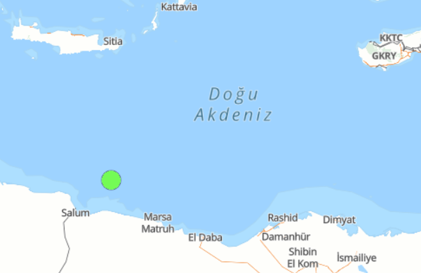 Girit Adası’nda deprem