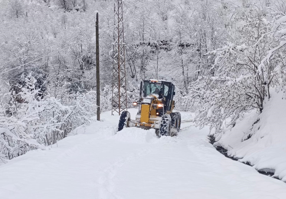 Ordu’da karla mücadele seferberliği devam ediyor
