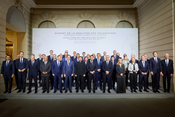 Ukrayna konulu Gönüllüler Koalisyonu Liderler Zirvesi Paris’te yapıldı