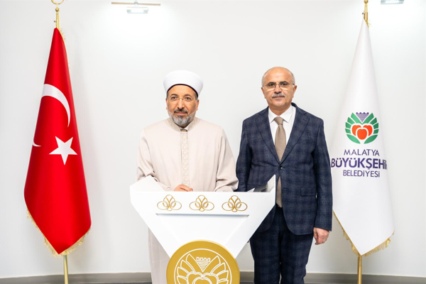 Diyanet İşleri Başkanı Arpaguş’tan Büyükşehir’e ziyaret