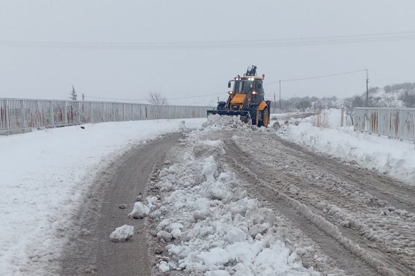 Gaziantep Büyükşehir Belediyesi’nden karla mücadele
