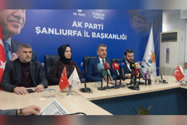 AK Parti Şanlıurfa’da üye sayısını 303 bine taşıdı