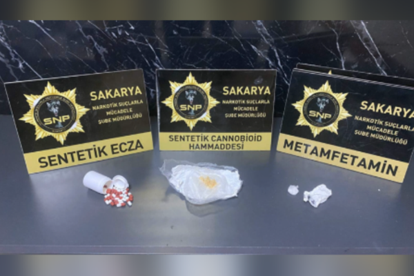 Sakarya’da uyuşturucu operasyonu