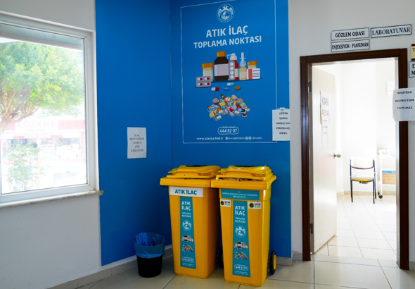 Alanya’da 719 kilogram atık ilaç toplandı