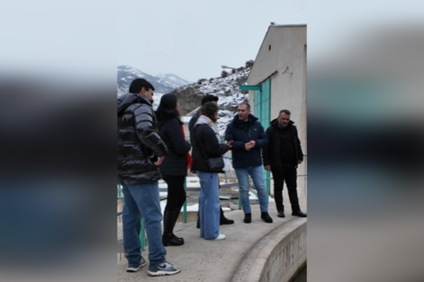 Gümüşhane Üniversitesi öğrencilerinden, Atık Su Arıtma Tesisine ziyaret