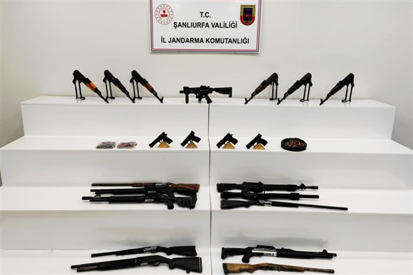 Şanlıurfa’da silah kaçakçılığı operasyonu