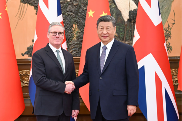 Xi Jinping, İngiltere Başbakanı Starmer ile görüştü