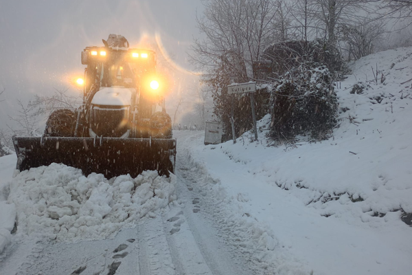 Ordu’da 457 mahalle yolu ulaşıma açıldı