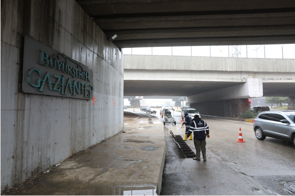 Gaziantep’te yağışlara yönelik tedbirler artırıldı