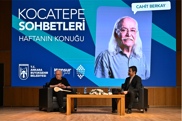 Kocatepe Sohbetleri’nin yeni konuğu Cahit Berkay oldu
