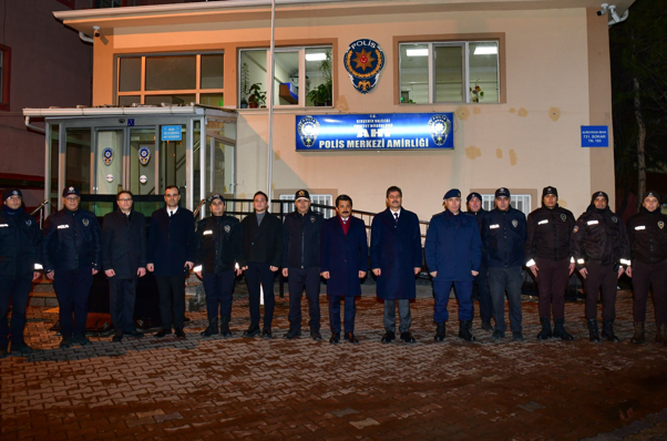 Kırşehir Valisi Demiryürek’ten yılbaşında çalışan personele ziyaret