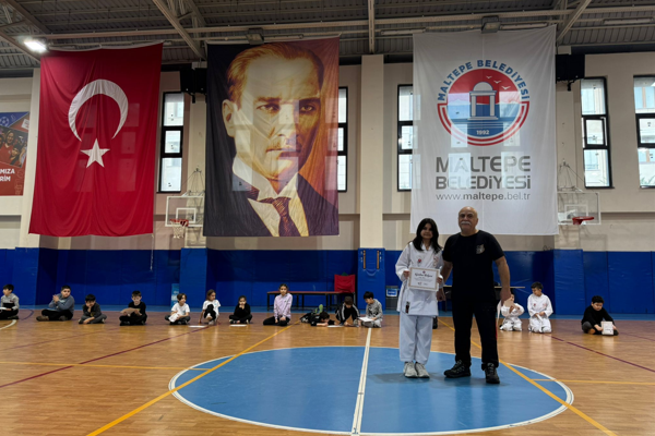 Maltepe Belediyesi karate kursu tamamlandı