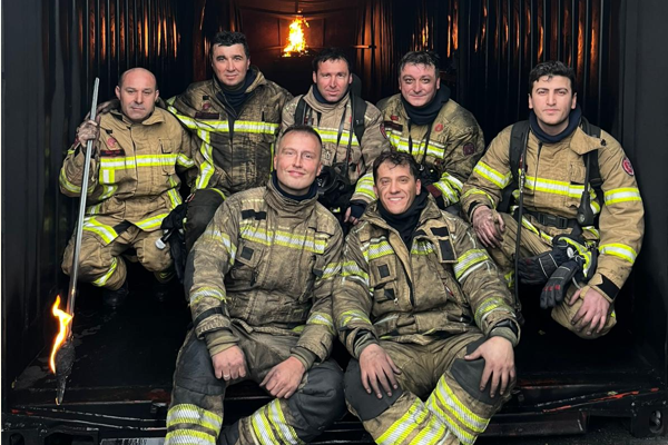 Bursa Büyükşehir İtfaiyesi’nden Koç Üniversitesi personeline eğitim