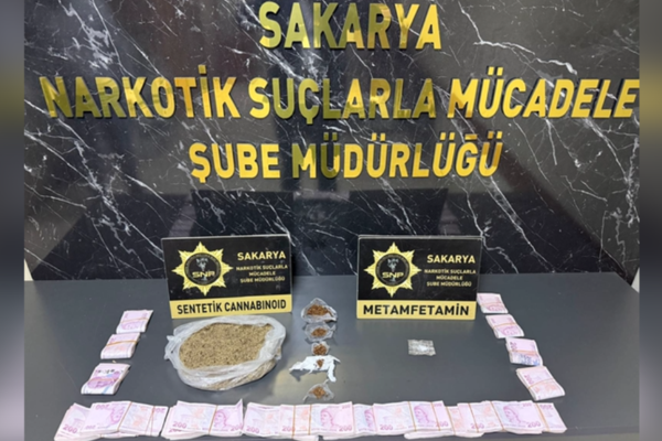 Sakarya’da uyuşturucu operasyonu