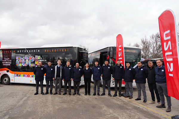 Eskişehir’de 25 yeni otobüs hizmete alındı
