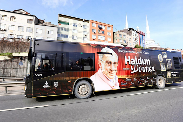 Haldun Dormen için “Saygı Otobüsü” hizmete başladı