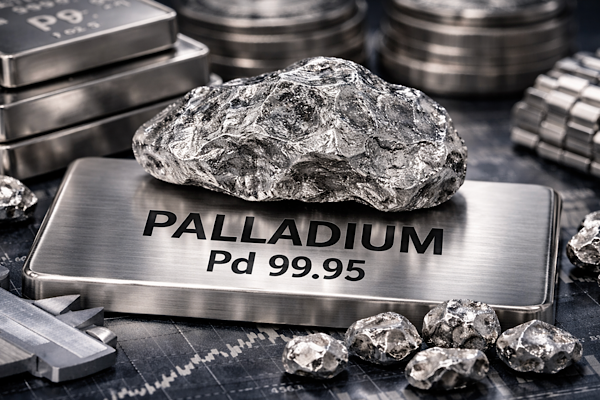 Paladyum arz endişeleriyle üç yılın en yüksek düzeylerine tırmandı