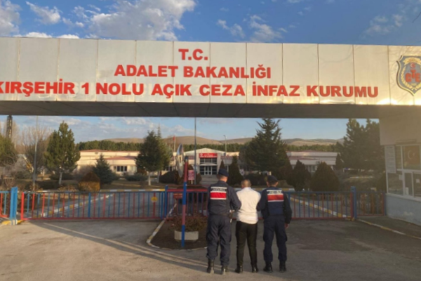 Kırşehir’de hapis cezasıyla aranan şahıs yakalandı