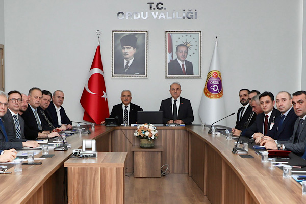 Ordu Şehir Hastanesi için 17. Koordinasyon Toplantısı gerçekleştirildi