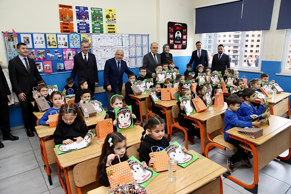 Ordu’da öğrencilerin karne dağıtım töreni gerçekleştirildi