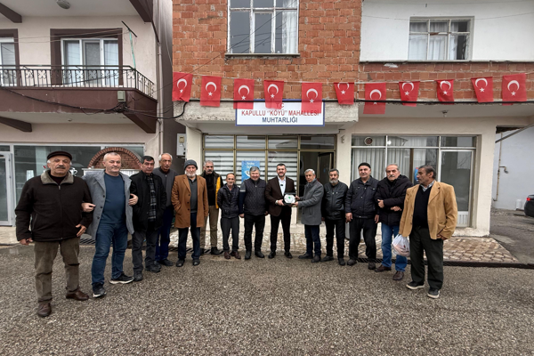 Başkan Çetinkaya Kapullu Mahallesi’ni ziyaret etti