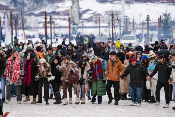 Trabzon’da Uzungöl Kış Festivali başladı