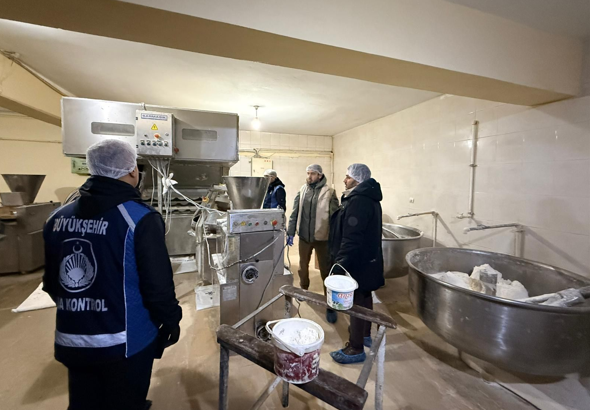 Van’da fırın ve unlu mamül üretimi yapan iş yerlerine denetim gerçekleştirildi