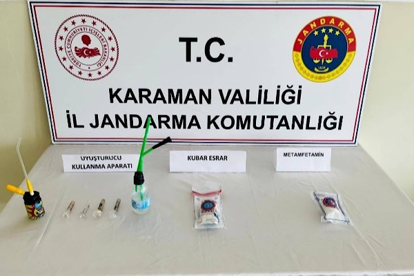 Karaman’da asayiş ve narkotik operasyonu düzenlendi